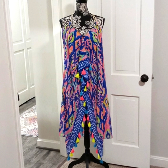 Lilly Pulitzer Dresses & Skirts - 🦄VERY HTF Lilly Pulitzer🦄 - Gypsy Jungle Beach Cover-Up Dress
